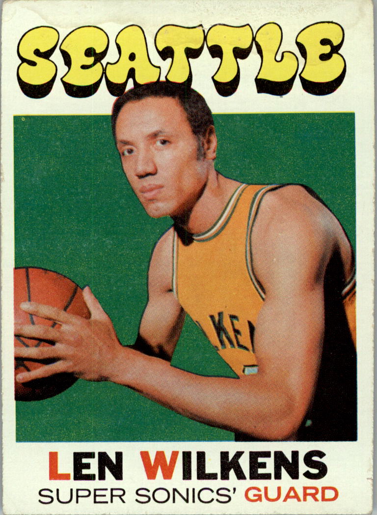 1971-72 Topps #80 Len Wilkens