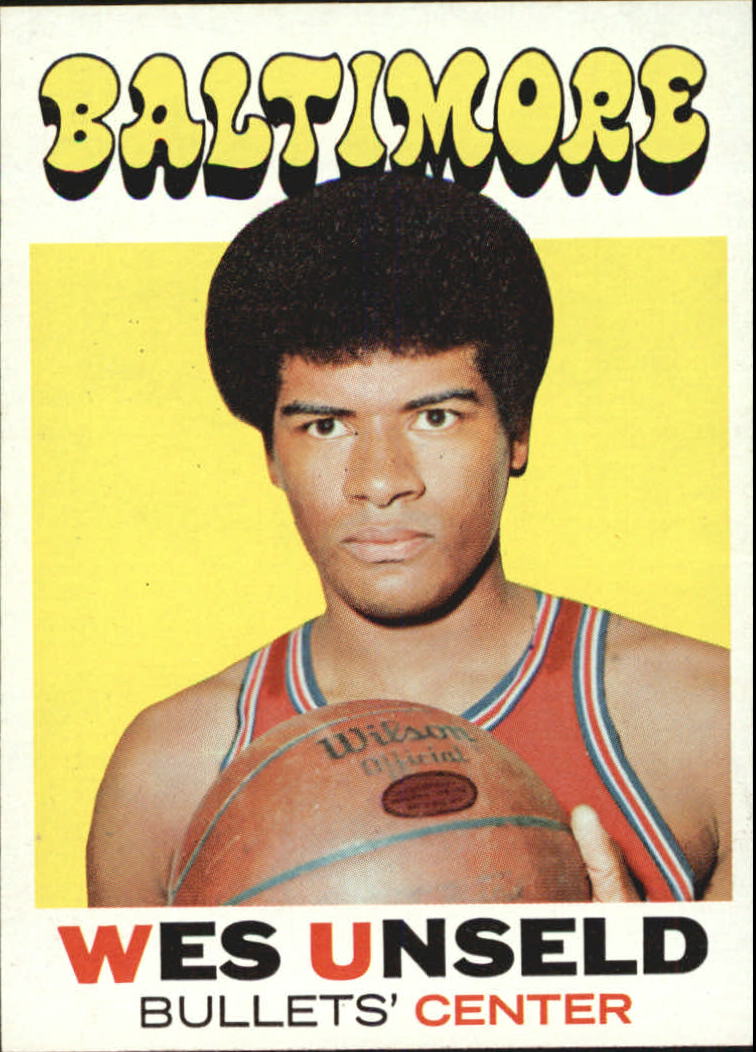 1971-72 Topps #95 Wes Unseld DP