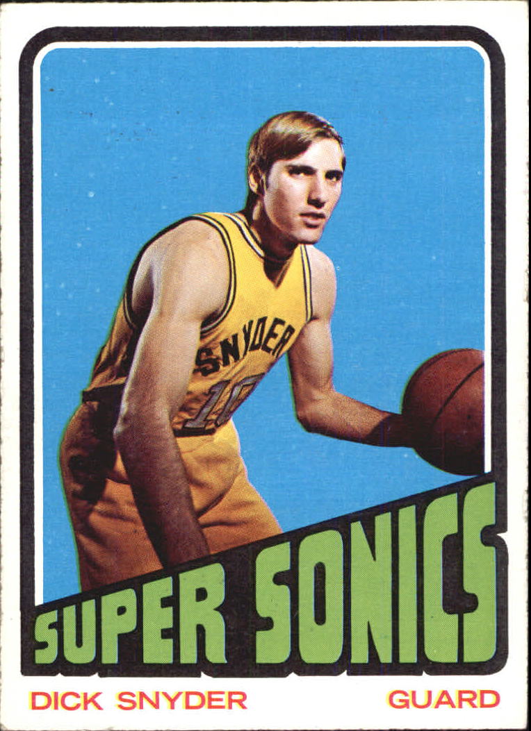 1972-73 Topps #136 Dick Snyder
