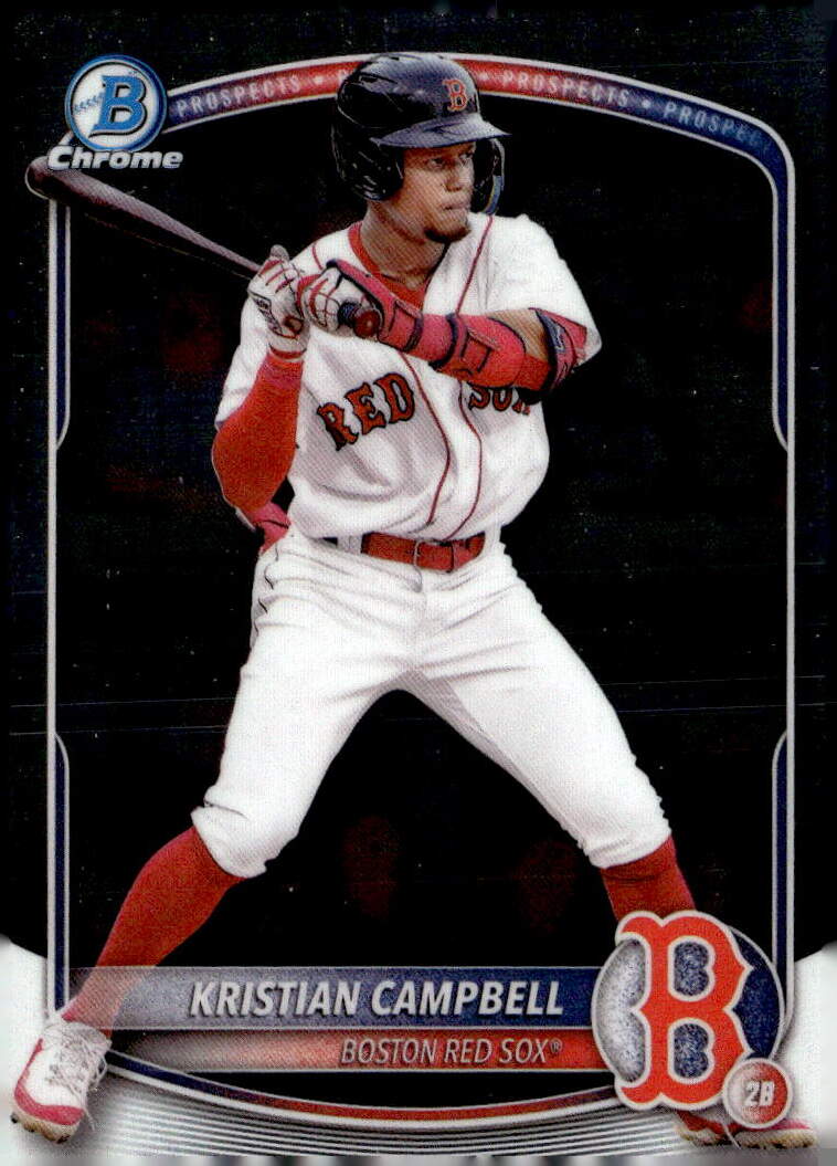2025 Bowman Chrome Prospects #BCP42 Kristian Campbell