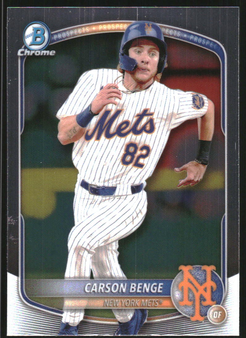 2025 Bowman Chrome Prospects #BCP108 Carson Benge