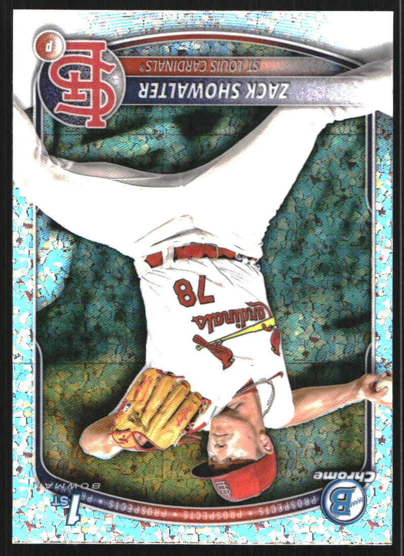 2025 Bowman Chrome Prospects Mini-Diamond Refractors #BCP74 Zack Showalter