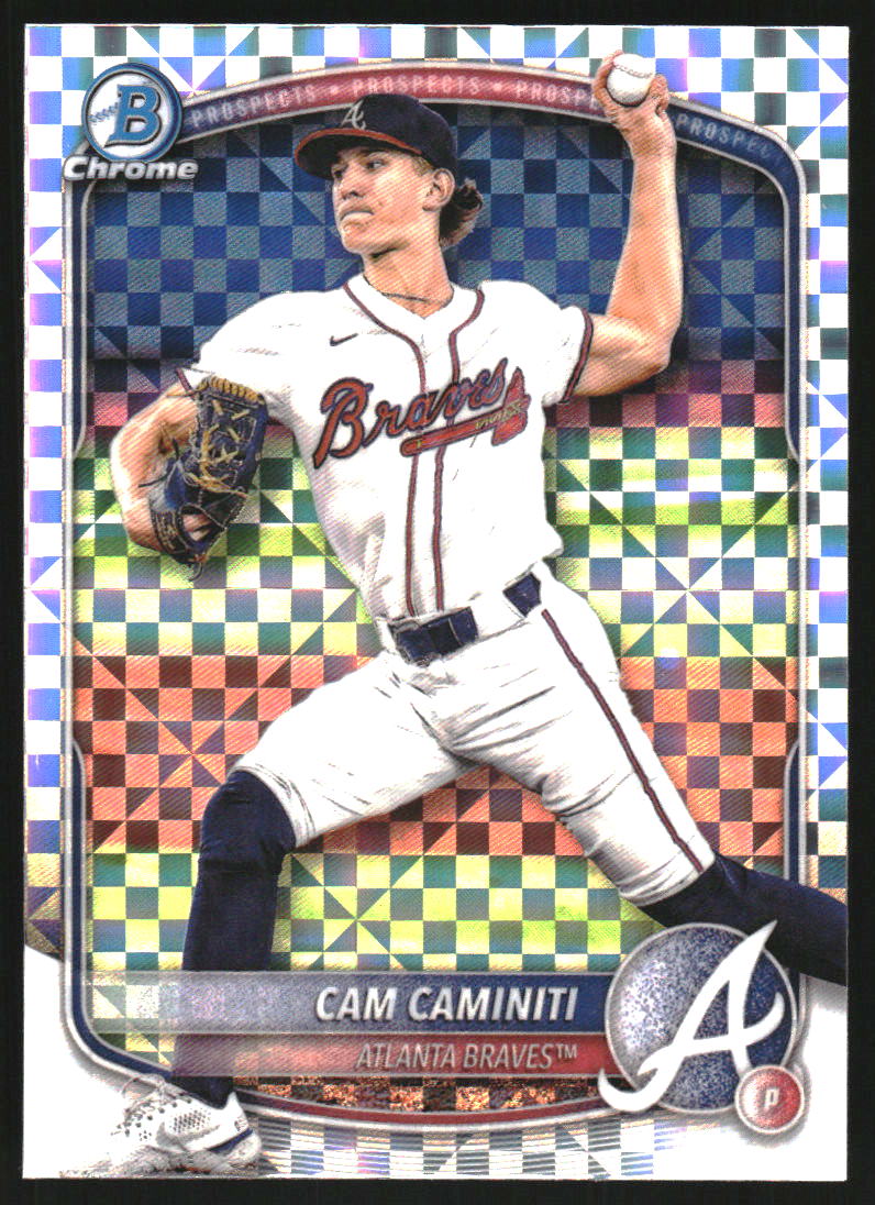 2025 Bowman Chrome Prospects X-Fractors #BCP46 Cam Caminiti