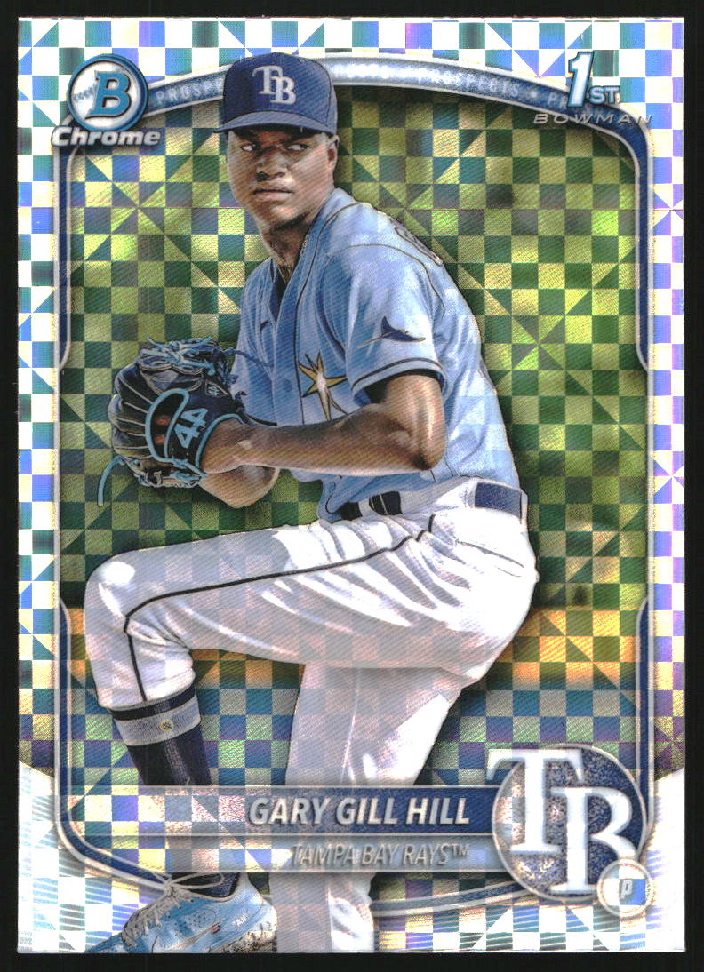 2025 Bowman Chrome Prospects X-Fractors #BCP55 Gary Gill Hill
