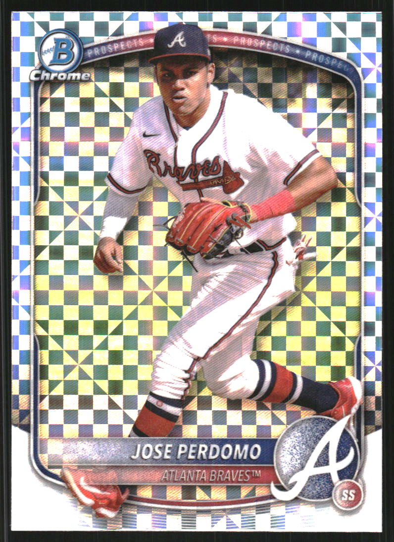 2025 Bowman Chrome Prospects X-Fractors #BCP106 Jose Perdomo