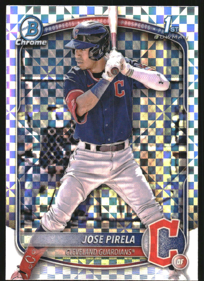 2025 Bowman Chrome Prospects X-Fractors #BCP111 Jose Pirela