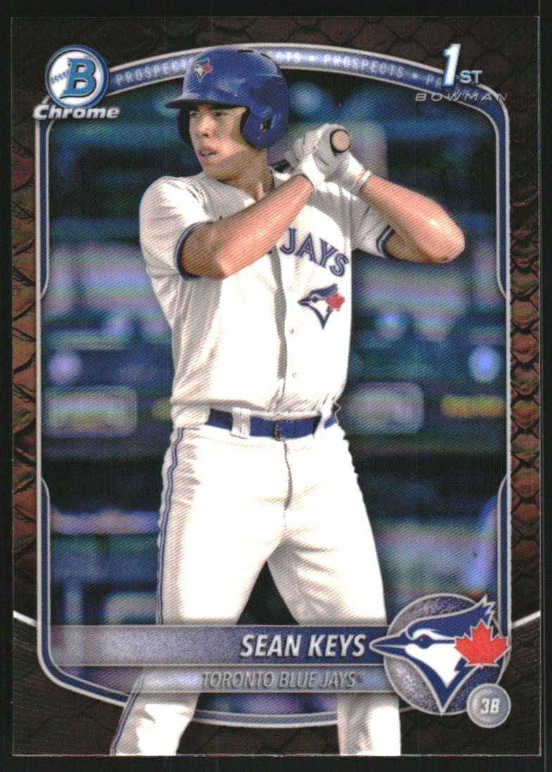 2025 Bowman Chrome Prospects Reptilian Refractors #BCP89 Sean Keys