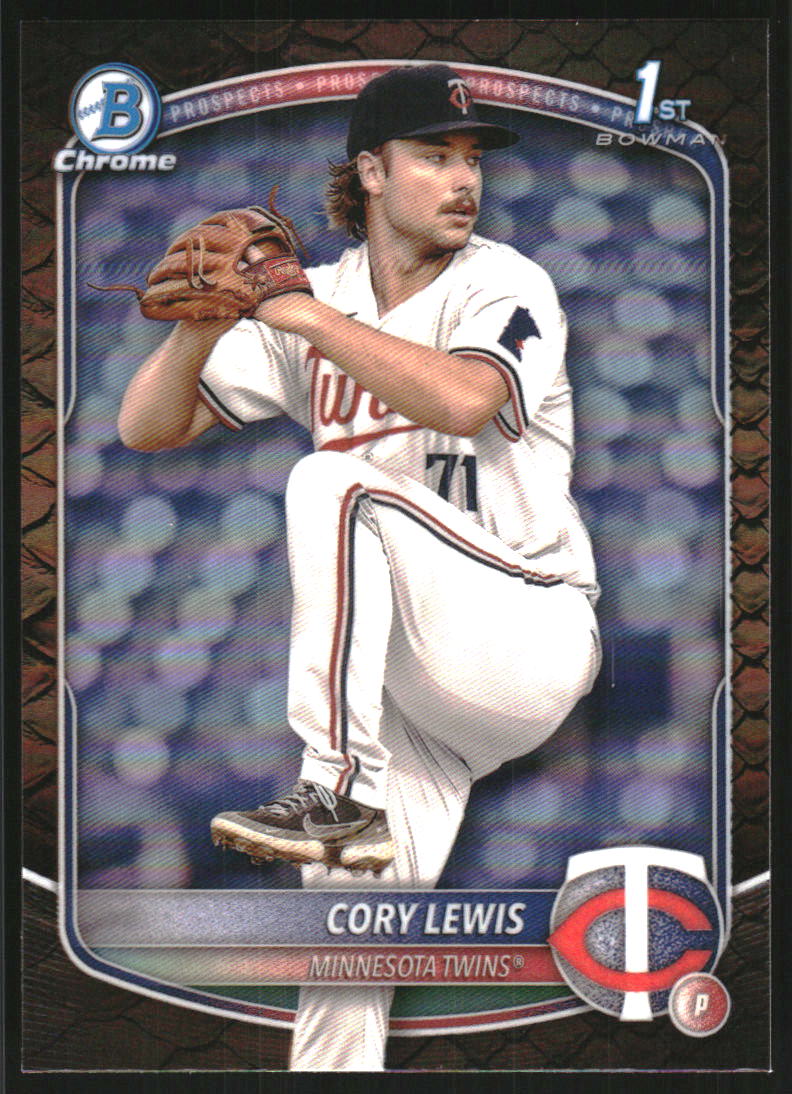 2025 Bowman Chrome Prospects Reptilian Refractors #BCP128 Cory Lewis