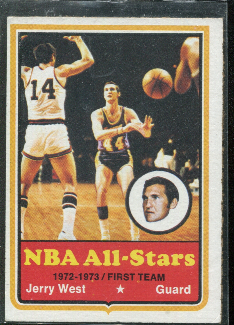 1973-74 Topps #100 Jerry West AS1