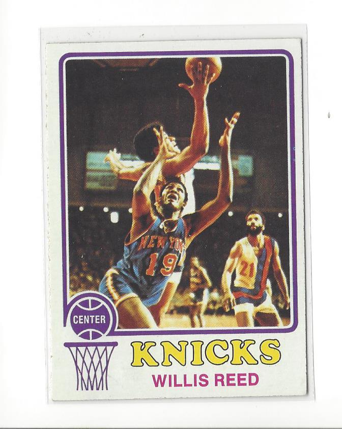 1973-74 Topps #105 Willis Reed - NM