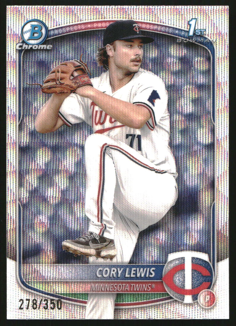 2025 Bowman Chrome Prospects Wave Refractors #BCP128 Cory Lewis