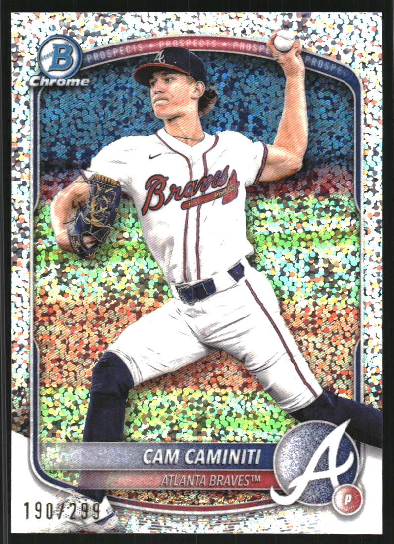 2025 Bowman Chrome Prospects Speckle Refractors #BCP46 Cam Caminiti