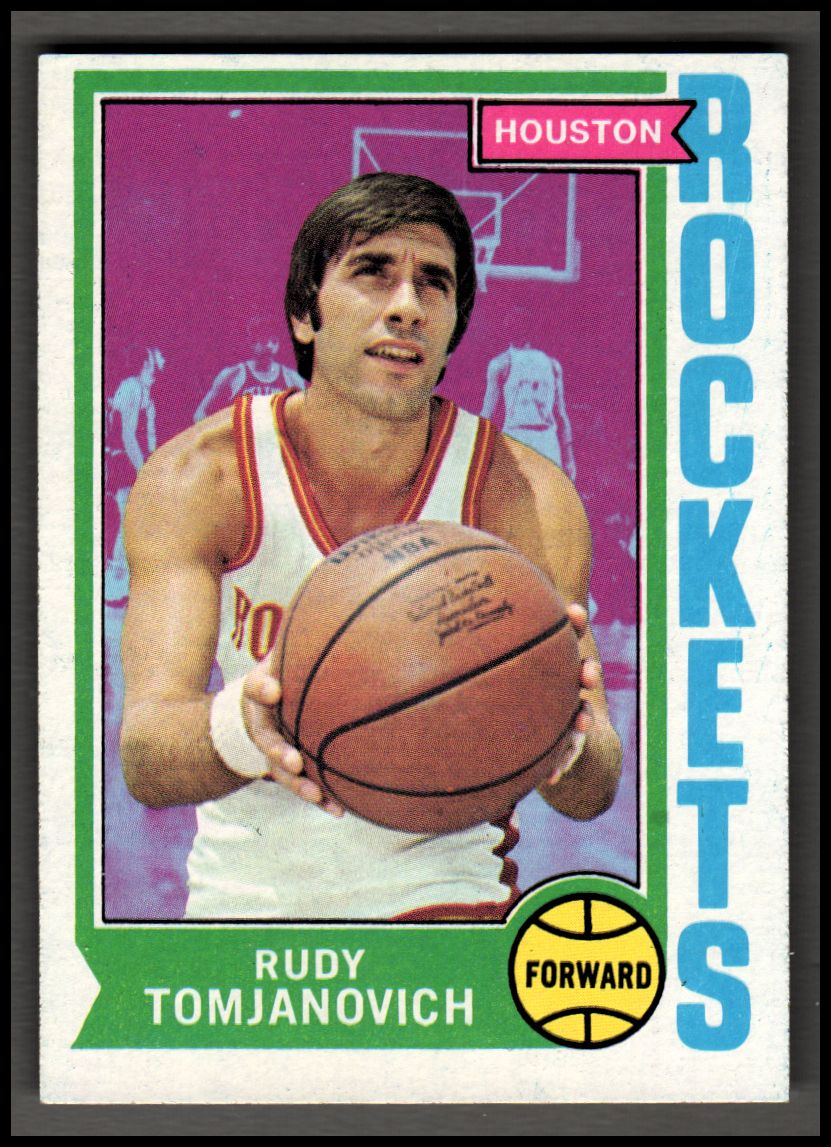 1974-75 Topps #28 Rudy Tomjanovich
