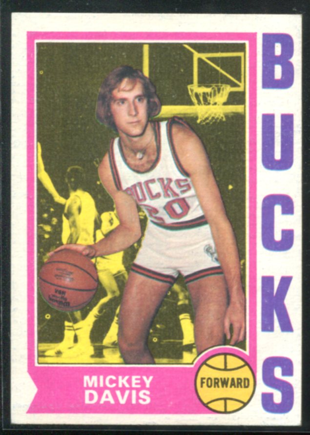 1974-75 Topps #73 Mickey Davis