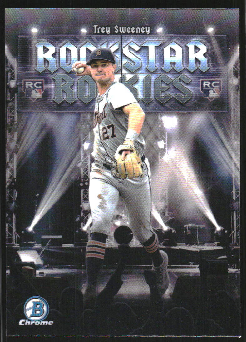 2025 Bowman Chrome Rockstar Rookies #RR2 Trey Sweeney