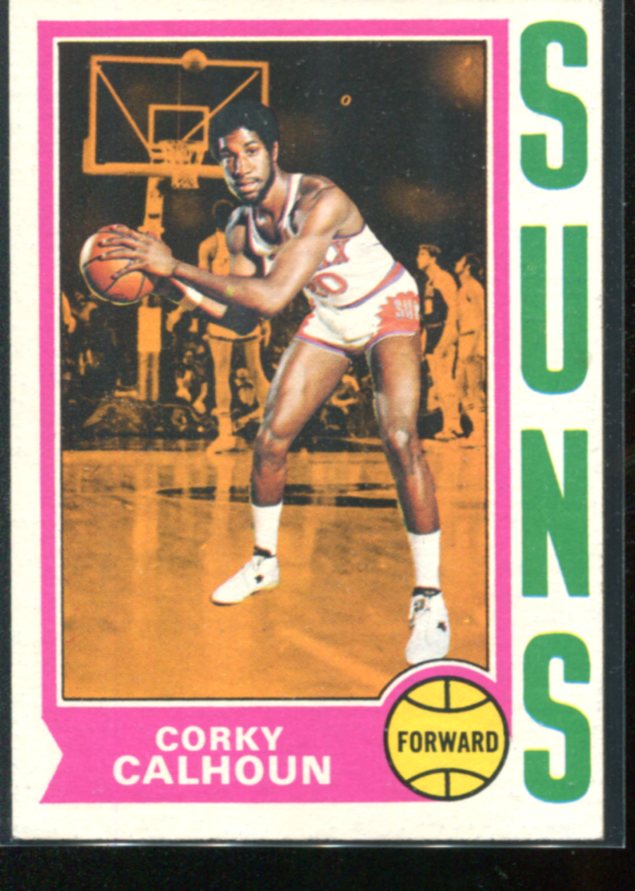 1974-75 Topps #107 Corky Calhoun