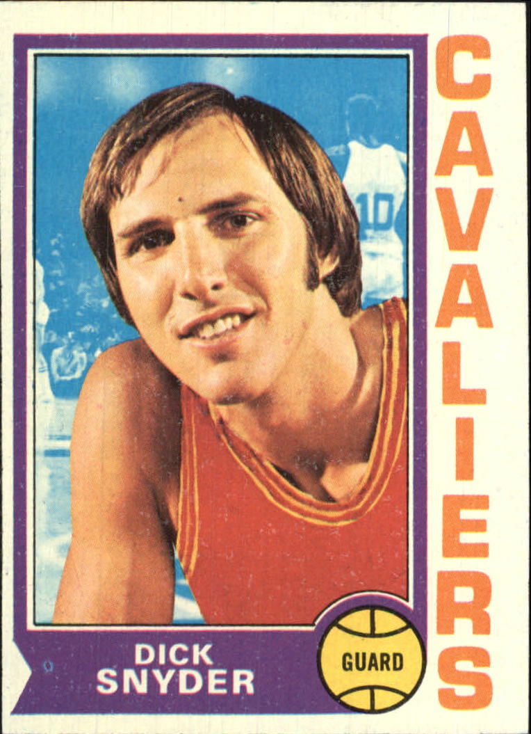 1974-75 Topps #115 Dick Snyder