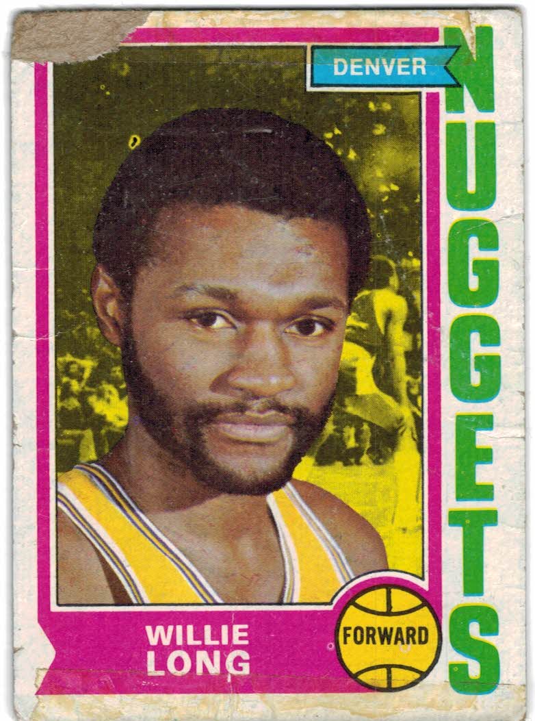 1974-75 Topps #202 Willie Long
