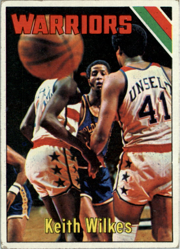 Jamaal Wilkes UCLA LA Lakers 1977 Topps #33 Autographed