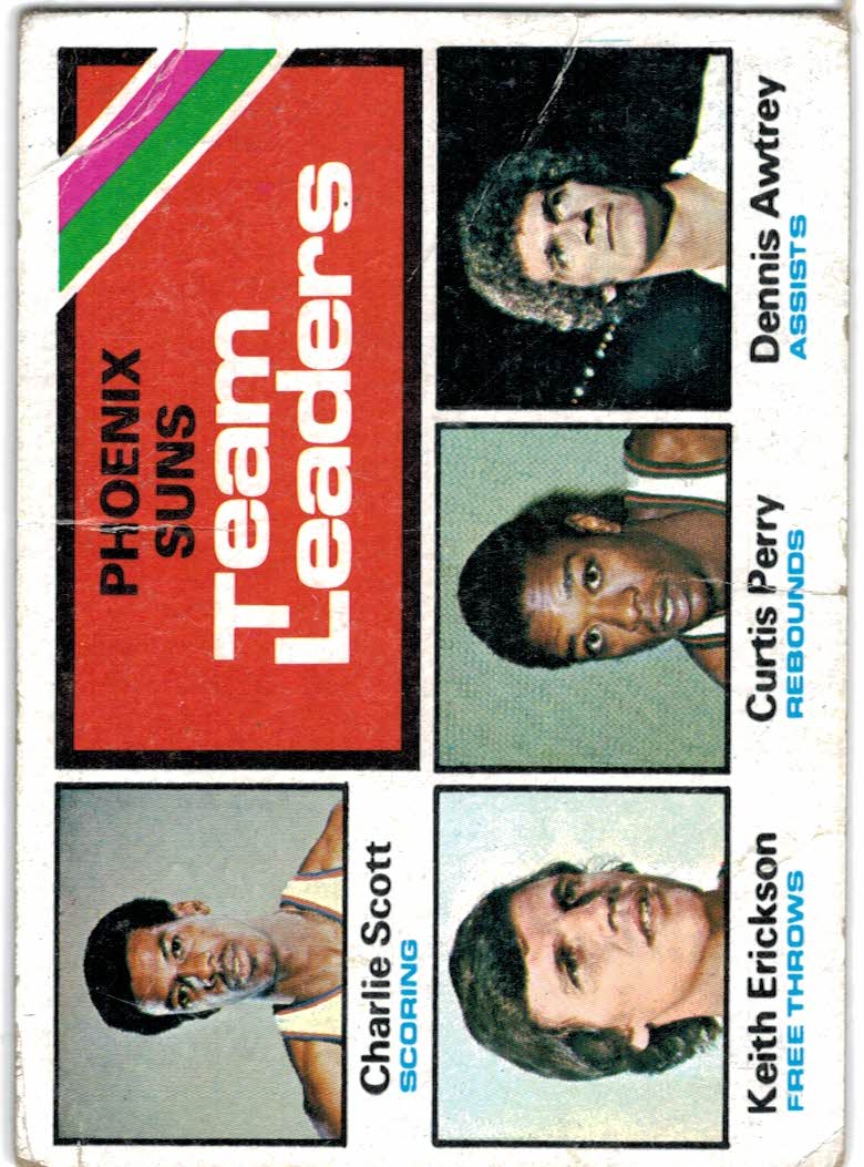 1975-76 Topps #130 Charlie Scott/Keith Erickson/Curtis Perry/Dennis Awtrey TL DP