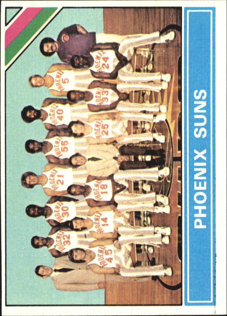 1975-76 Topps #217 Phoenix Suns CL DP