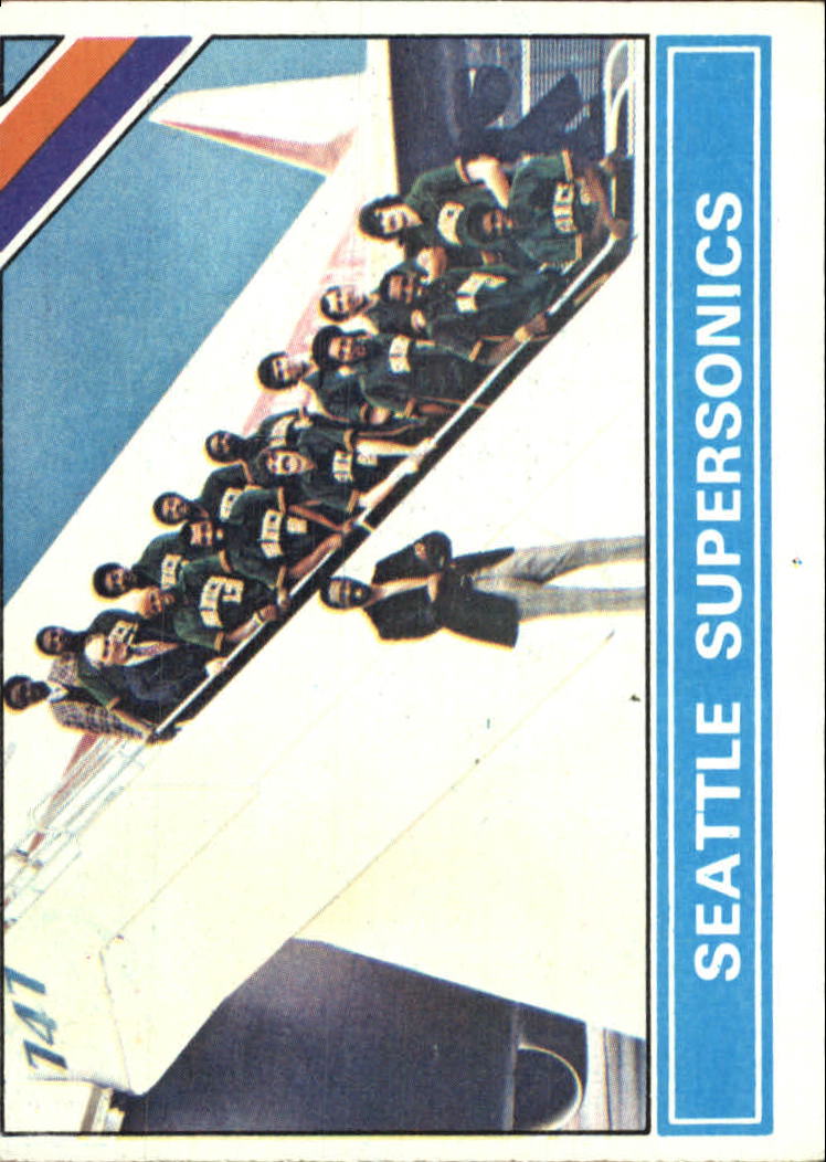 1975-76 Topps #219 Seattle Sonics CL DP/Bill Russell