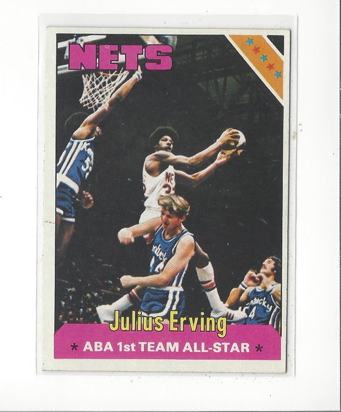 1975-76 Topps #300 Julius Erving AS1