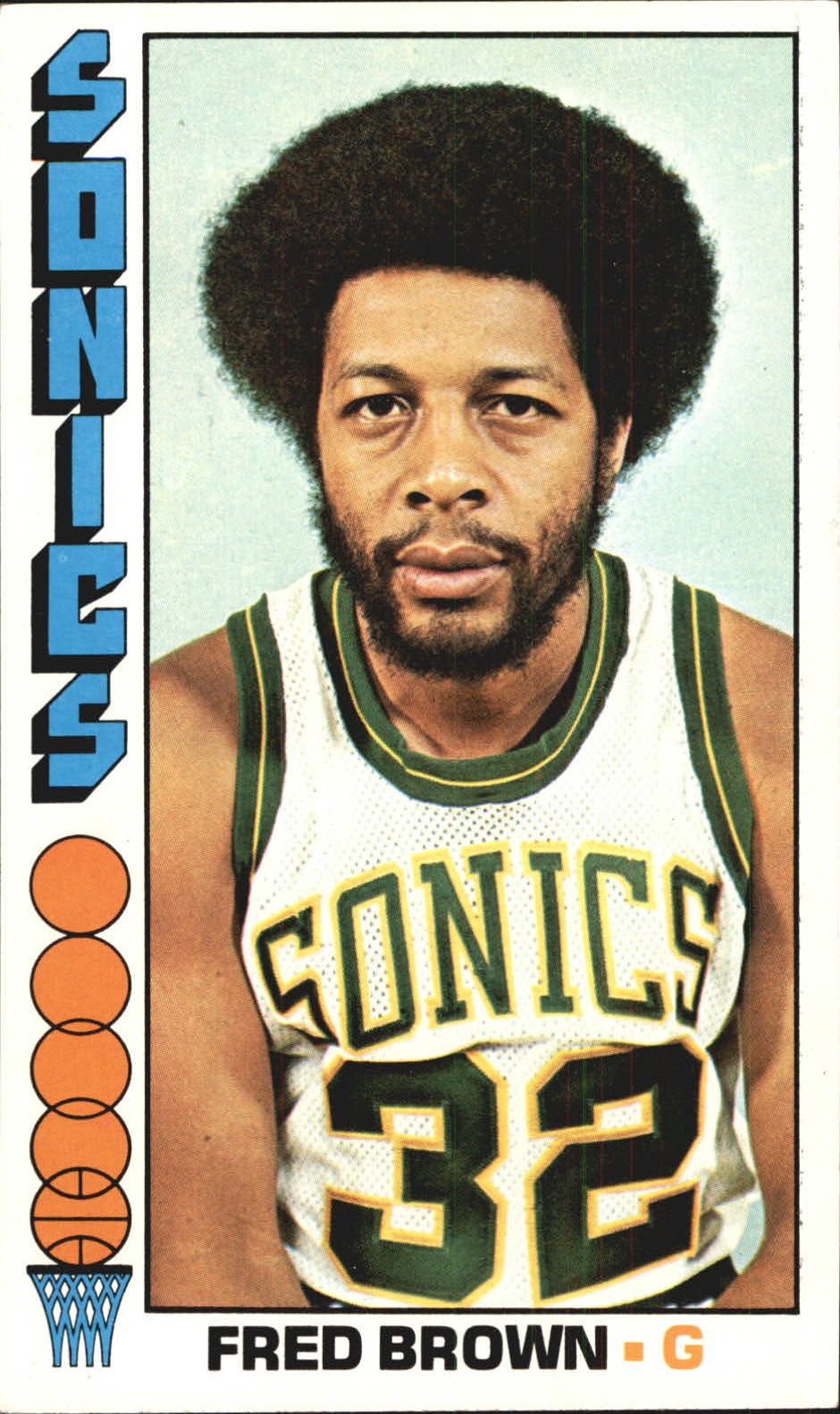 1976-77 Topps #15 Fred Brown