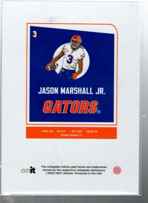 A0282- 2023 Onit Florida Football Assorted Cards -You Pick- 15+ FREE US SHIP - Picture 11 of 15