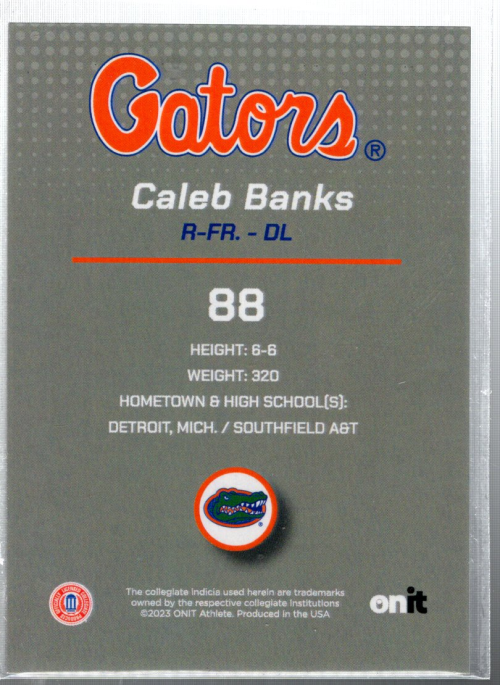 A0282- 2023 Onit Florida Football Assorted Cards -You Pick- 15+ FREE US SHIP - Picture 13 of 15