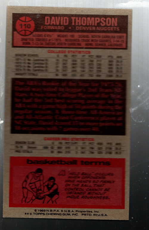 B6525- 1976-77 Topps BK XL Karten ( Ca. Grad) -du Pick- 15 + Gratis US Schiff - Bild 9 von 19