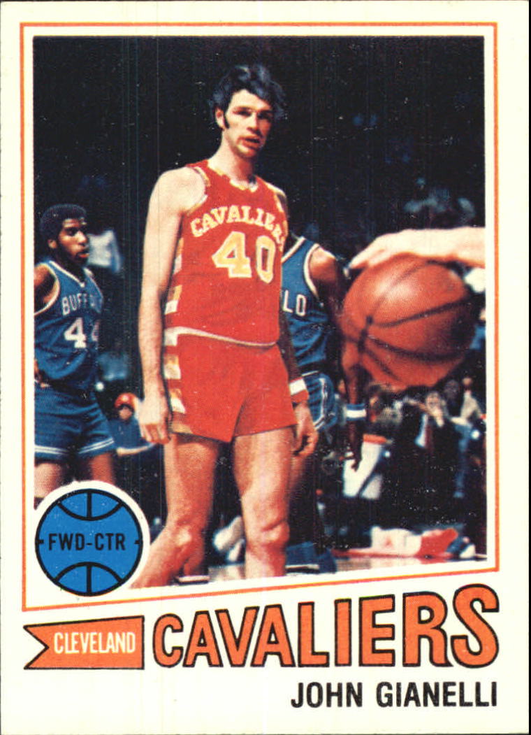 1977-78 Topps #31 John Gianelli UER/(Listed as Cavaliers,/should be Buffalo Braves)