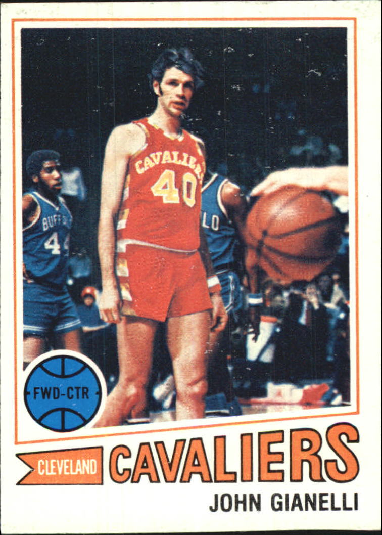 1977-78 Topps #31 John Gianelli UER/(Listed as Cavaliers,/should be Buffalo Braves)