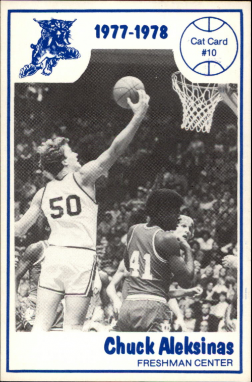 1977-78 Kentucky #10 Chuck Aleksinas