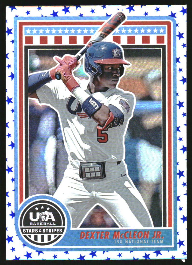 2025 USA Baseball Stars and Stripes Stars #93 Dexter McCleon Jr 