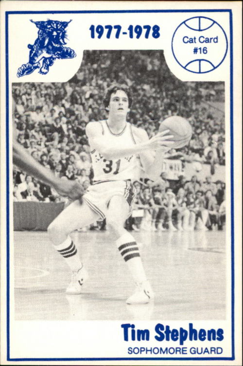 1977-78 Kentucky #16 Tim Stephens