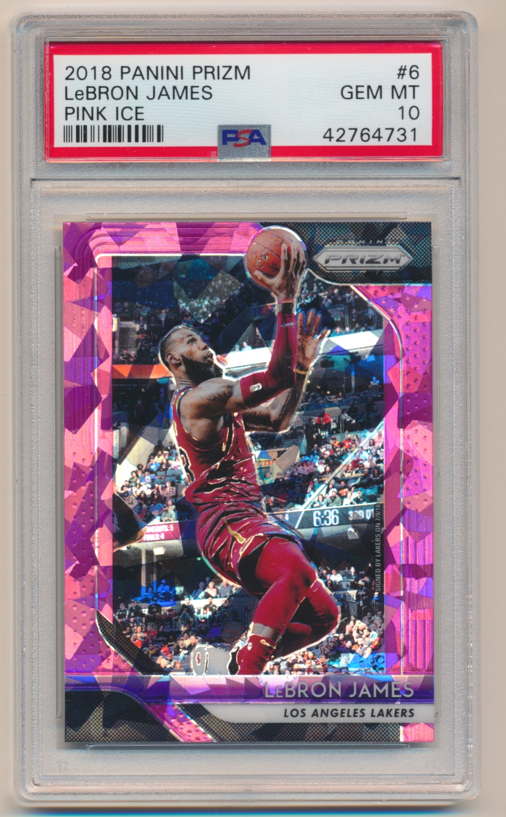 lebron james in pink