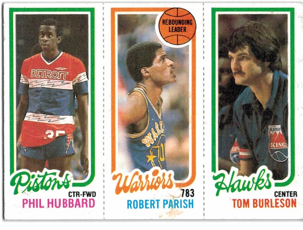 1980-81 Topps #22 86 Phil Hubbard/93 Robert Parish TL/126 Tom Burleson