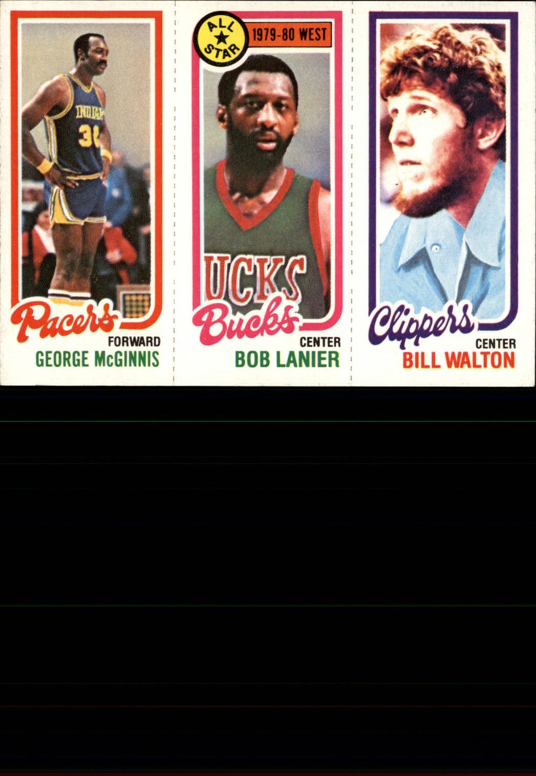 1979-80 Topps San Diego Clippers Team Set 7 - NM