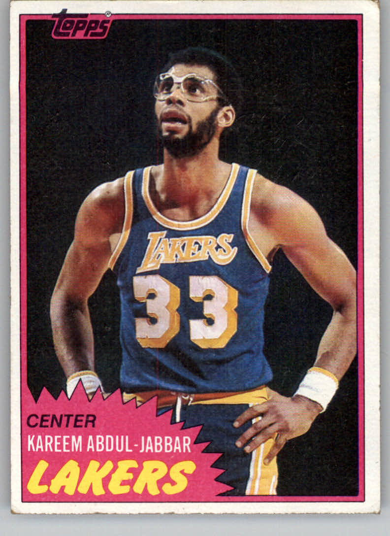 1981-82 Topps #20 Kareem Abdul-Jabbar