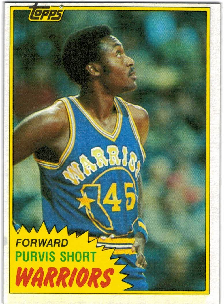 1981-82 Topps #W74 Purvis Short