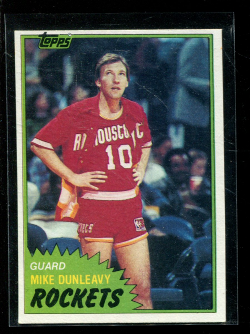 1981-82 Topps #MW85 Mike Dunleavy RC
