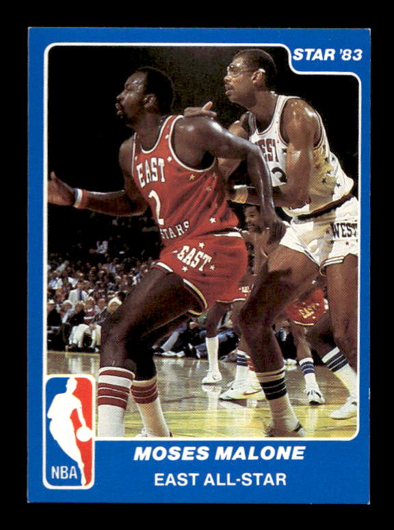 1983 Star All-Star Game #7 Moses Malone