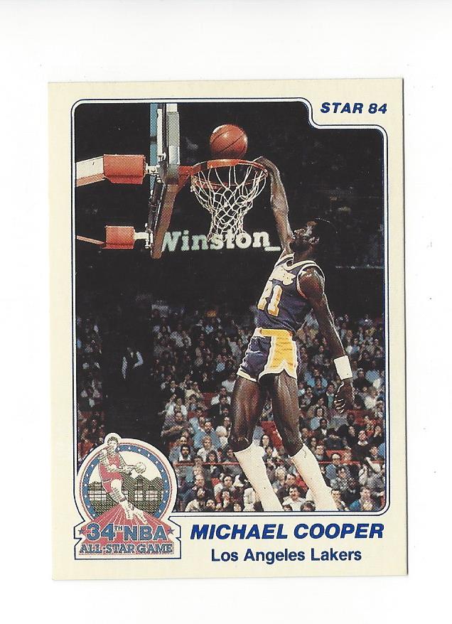 1984 Star Slam Dunk #2 Michael Cooper