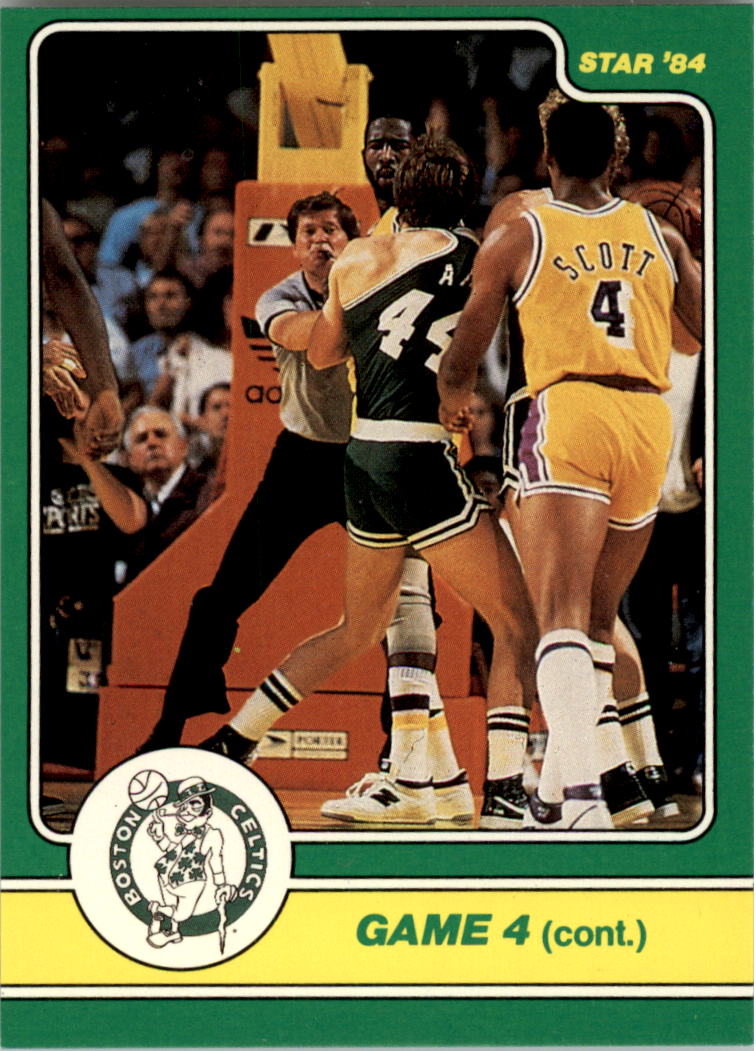1984 Star Celtics Champs #12 Danny Ainge IA/James Worthy