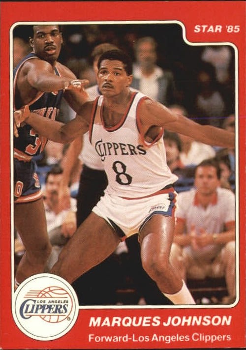 1984-85 Star #13 Marques Johnson