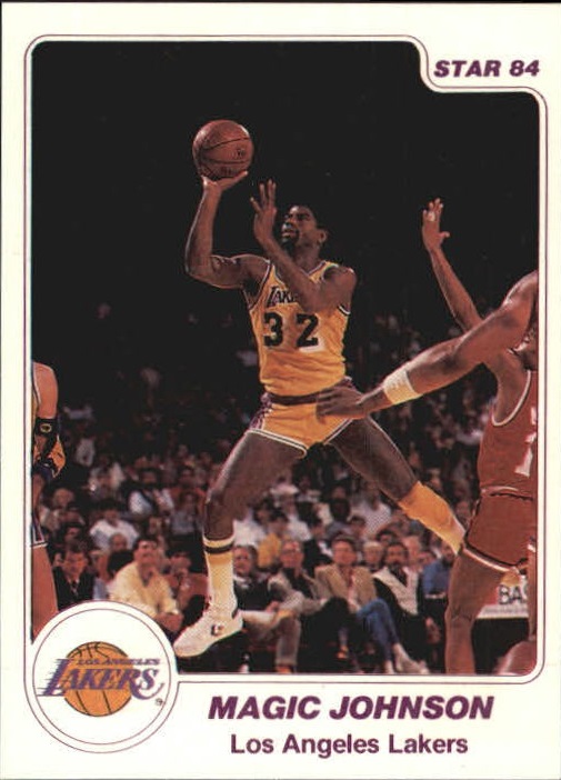 1984-85 Star Arena #D3 Magic Johnson