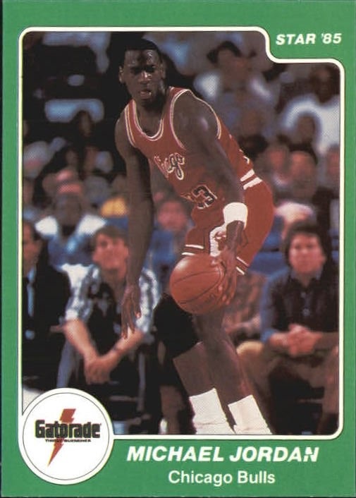 1985 Star Gatorade Slam Dunk #7 Michael Jordan