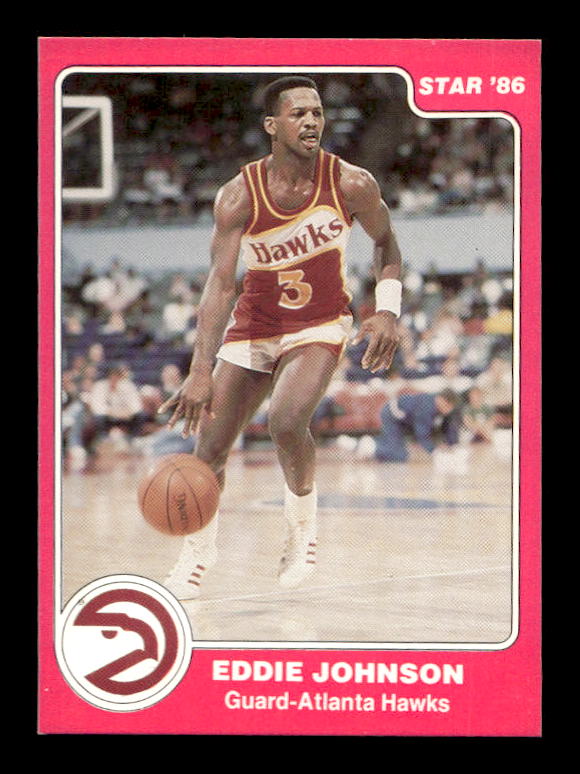 1985-86 Star #44 Eddie Johnson