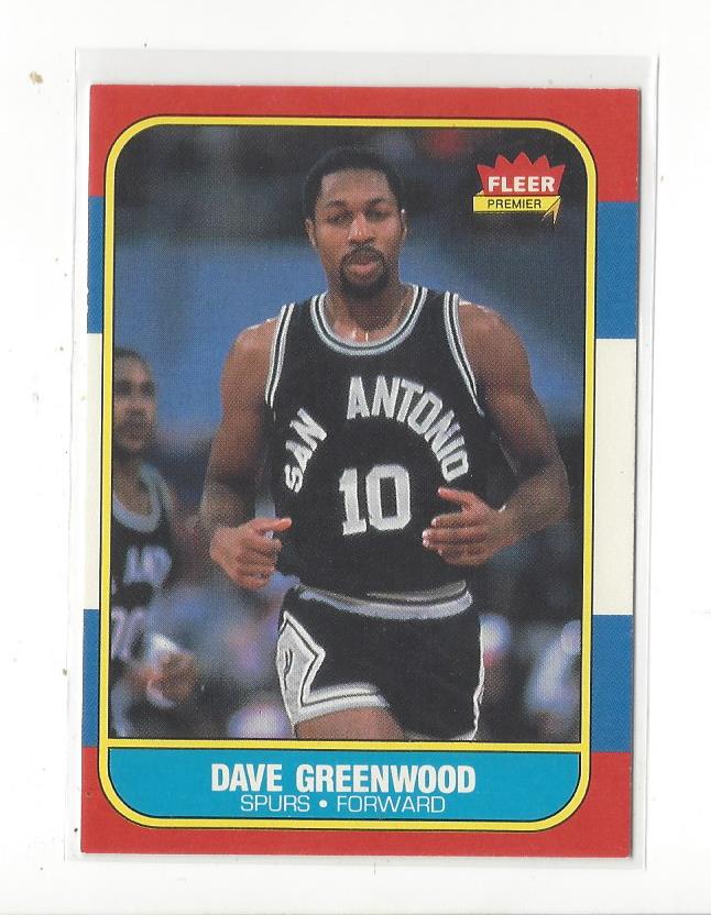 1986-87 Fleer #41 David Greenwood